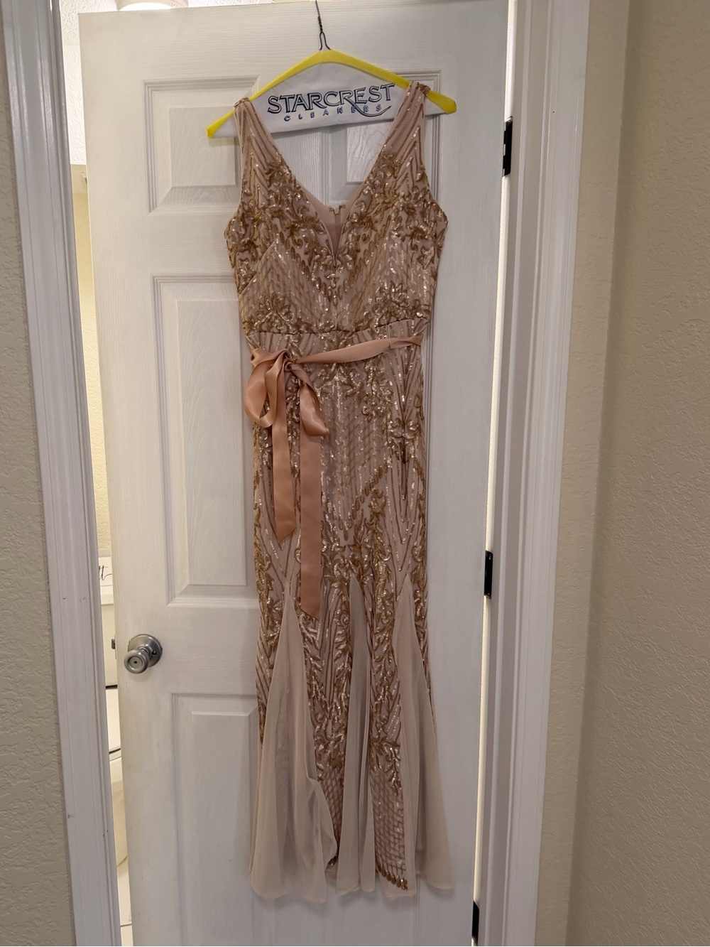 Gold Formal Dress